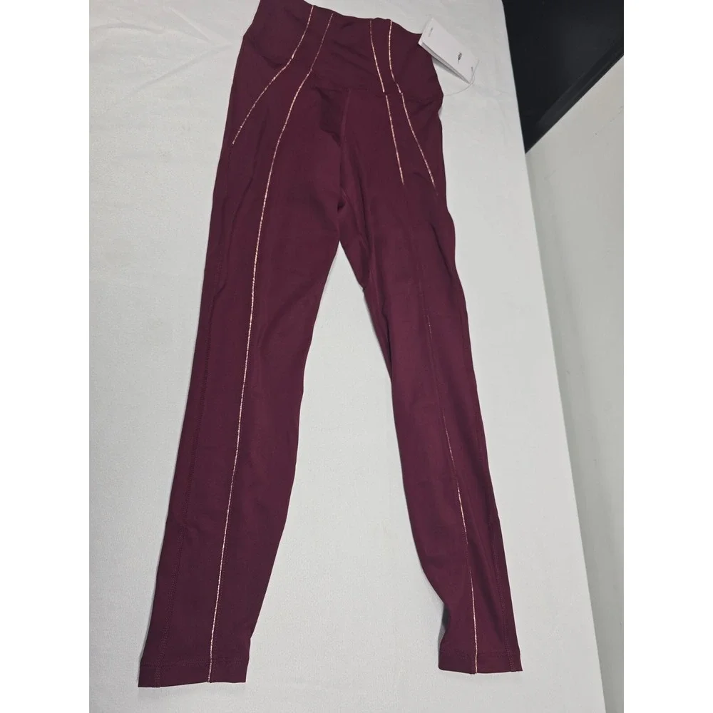 Nike Women's Dri-FIT Yoga Tight Fit 7/8 Leggings‎ Size XS Purple DD5772-638 New